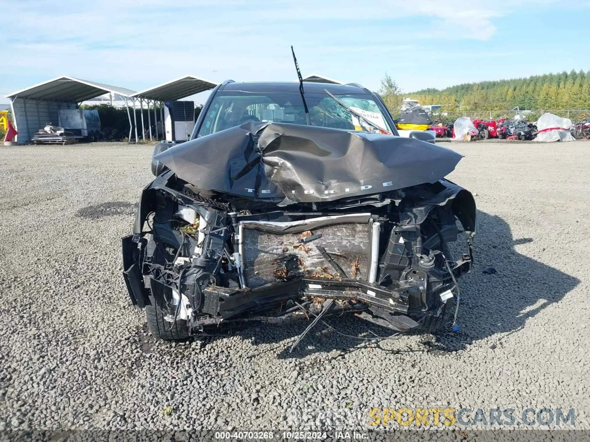 12 fotografías del automóvil dañado 5XYP3DHC7NG201553 KIA TELLURIDE 2022