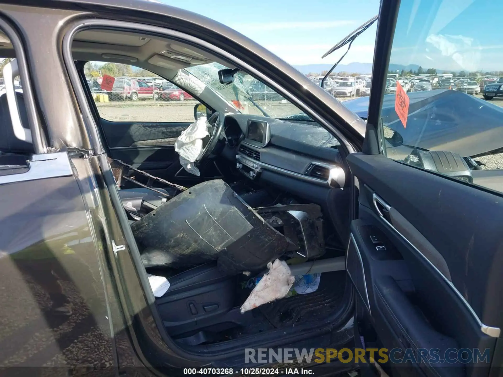 5 fotografías del automóvil dañado 5XYP3DHC7NG201553 KIA TELLURIDE 2022