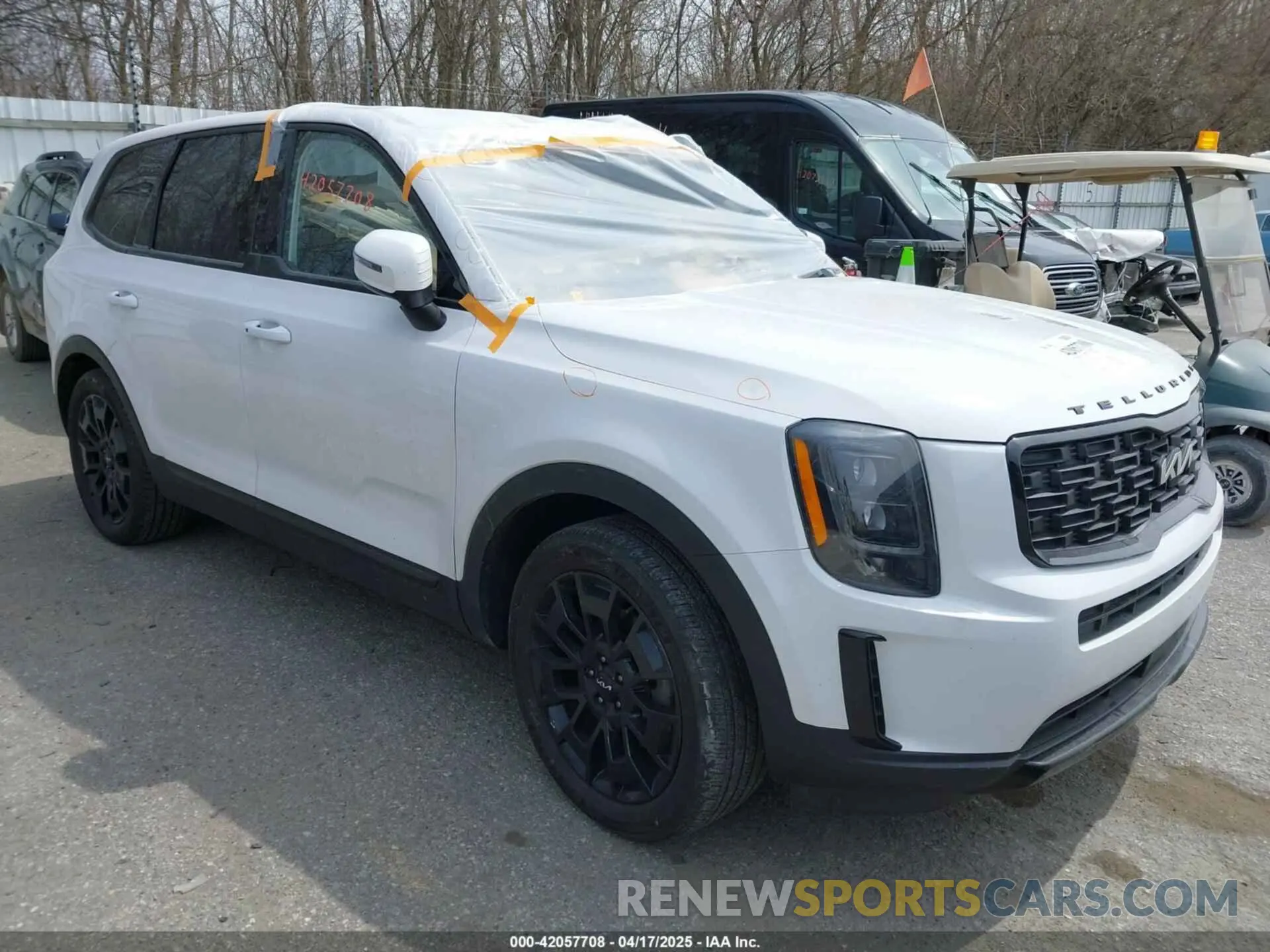 1 fotografías del automóvil dañado 5XYP3DHC8NG225473 KIA TELLURIDE 2022