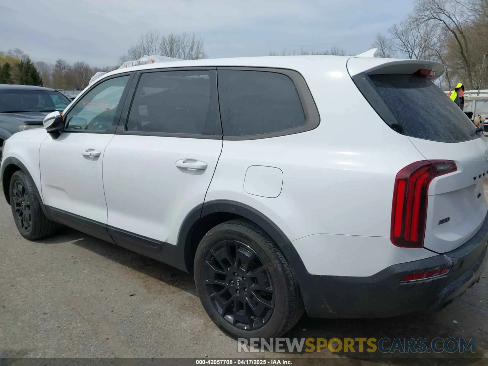 3 fotografías del automóvil dañado 5XYP3DHC8NG225473 KIA TELLURIDE 2022