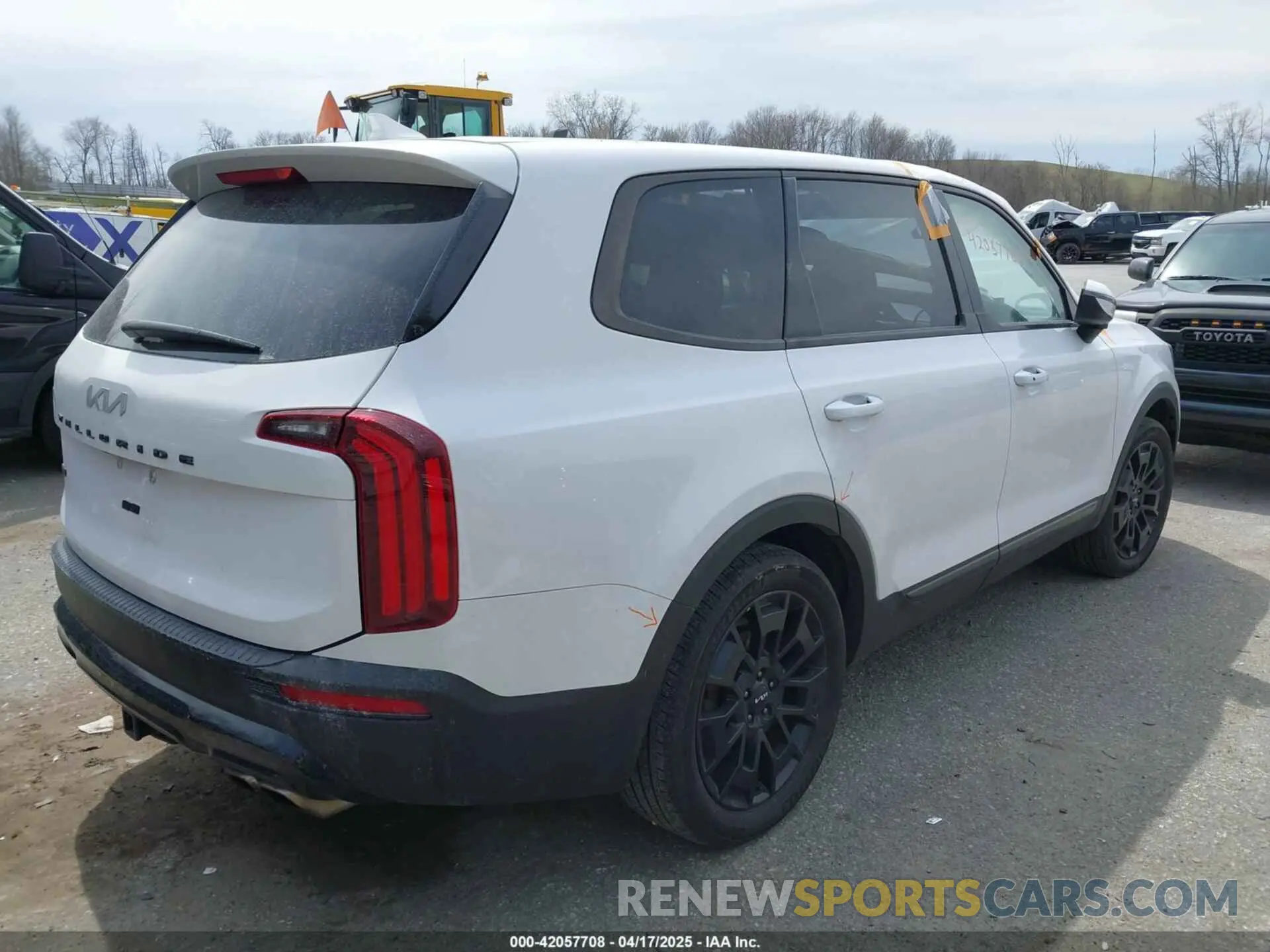4 fotografías del automóvil dañado 5XYP3DHC8NG225473 KIA TELLURIDE 2022