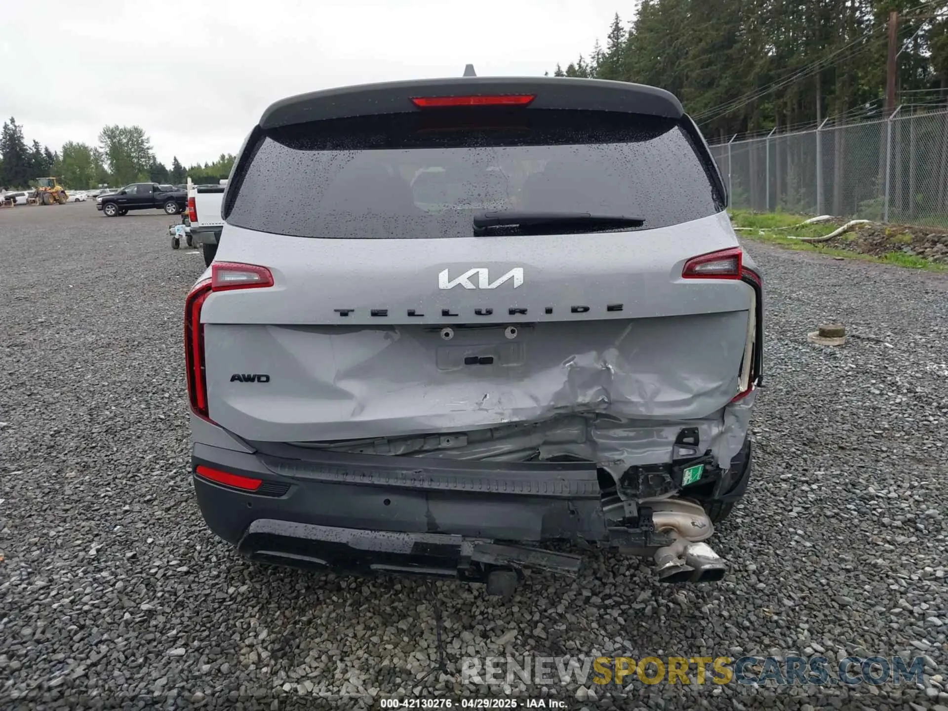 16 fotografías del automóvil dañado 5XYP3DHC9NG280434 KIA TELLURIDE 2022