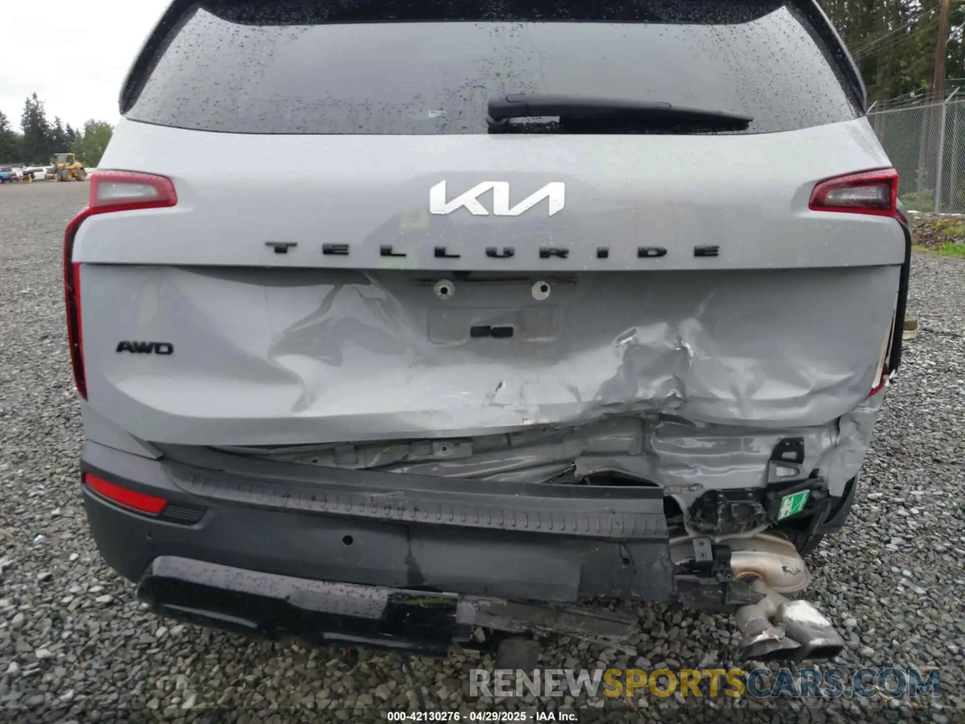 6 fotografías del automóvil dañado 5XYP3DHC9NG280434 KIA TELLURIDE 2022