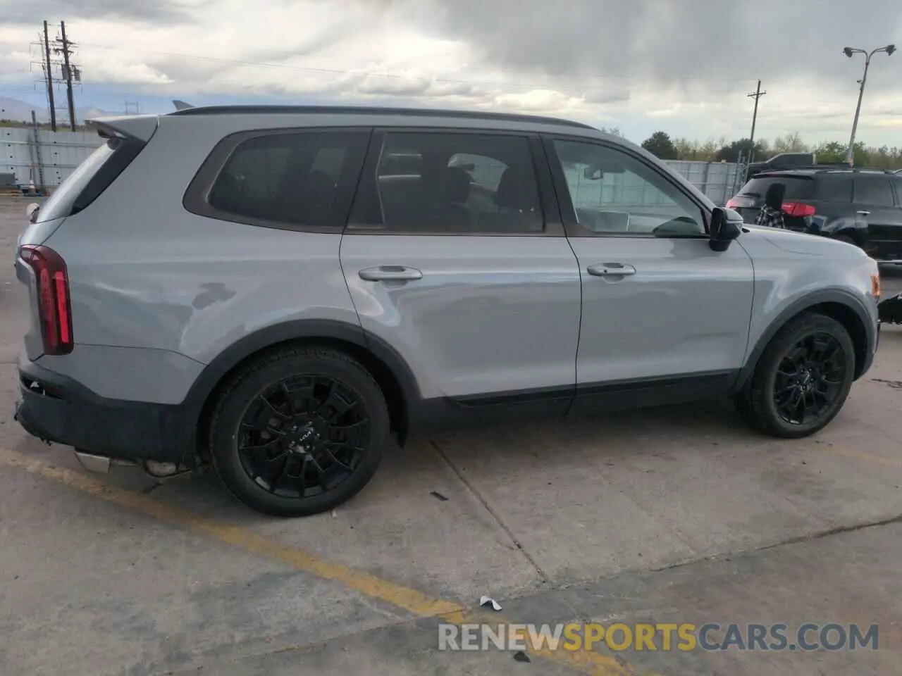 3 fotografías del automóvil dañado 5XYP3DHC9NG313528 KIA TELLURIDE 2022