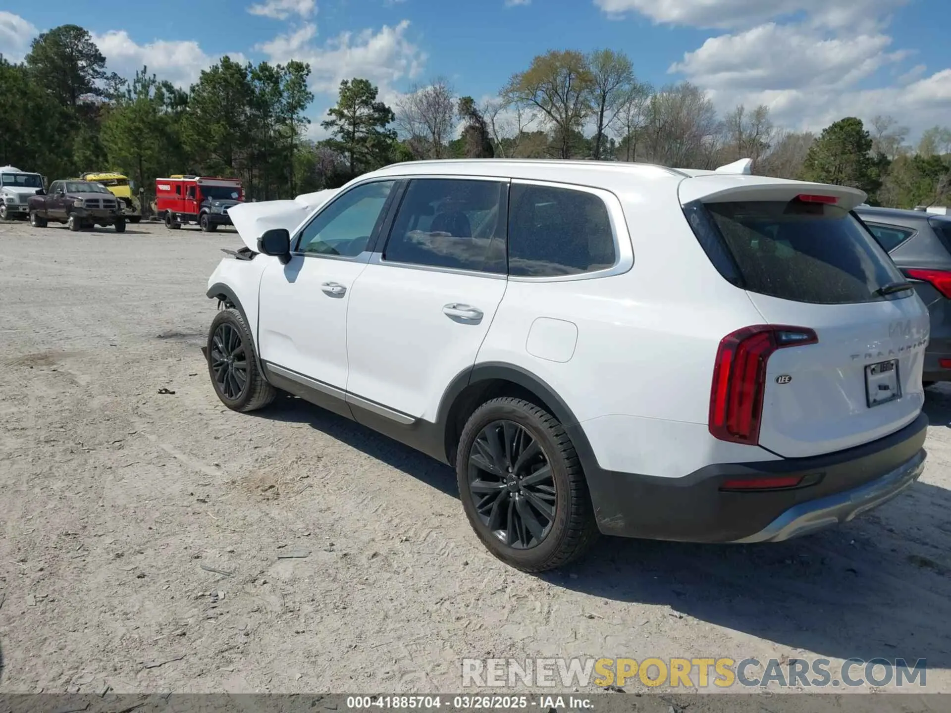 3 fotografías del automóvil dañado 5XYP54HC2NG218464 KIA TELLURIDE 2022