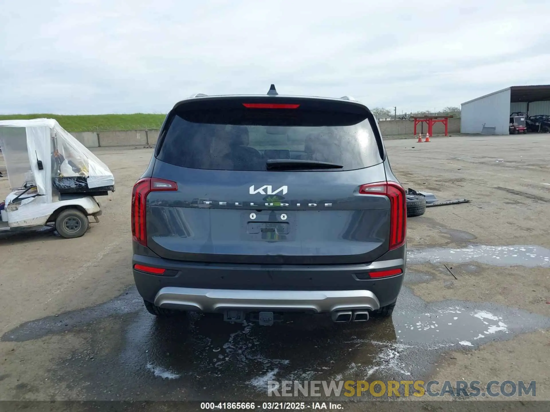 17 fotografías del automóvil dañado 5XYP54HC2NG253361 KIA TELLURIDE 2022