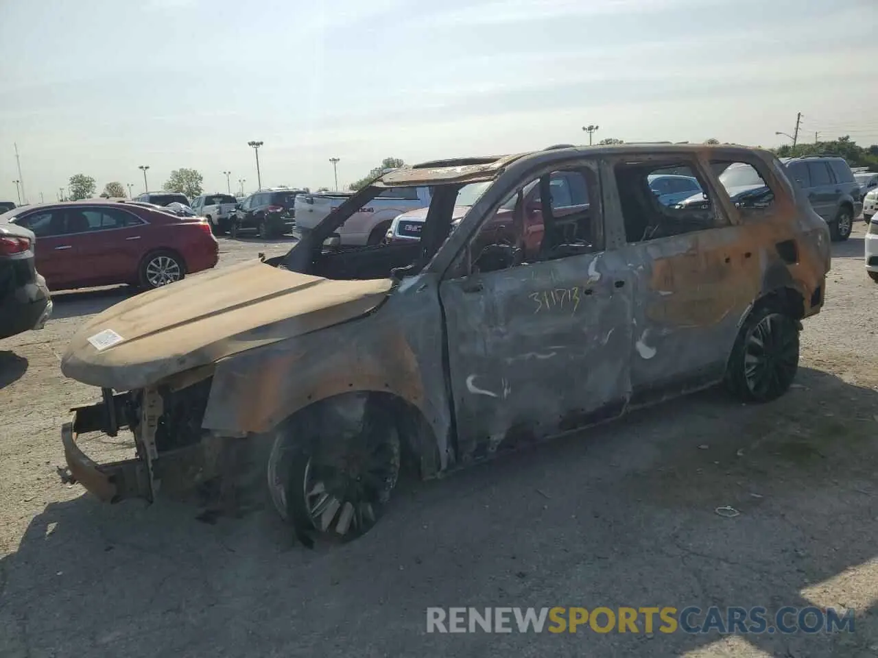 1 fotografías del automóvil dañado 5XYP54HC2NG311713 KIA TELLURIDE 2022