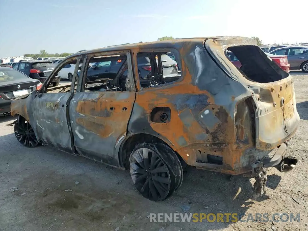 2 fotografías del automóvil dañado 5XYP54HC2NG311713 KIA TELLURIDE 2022
