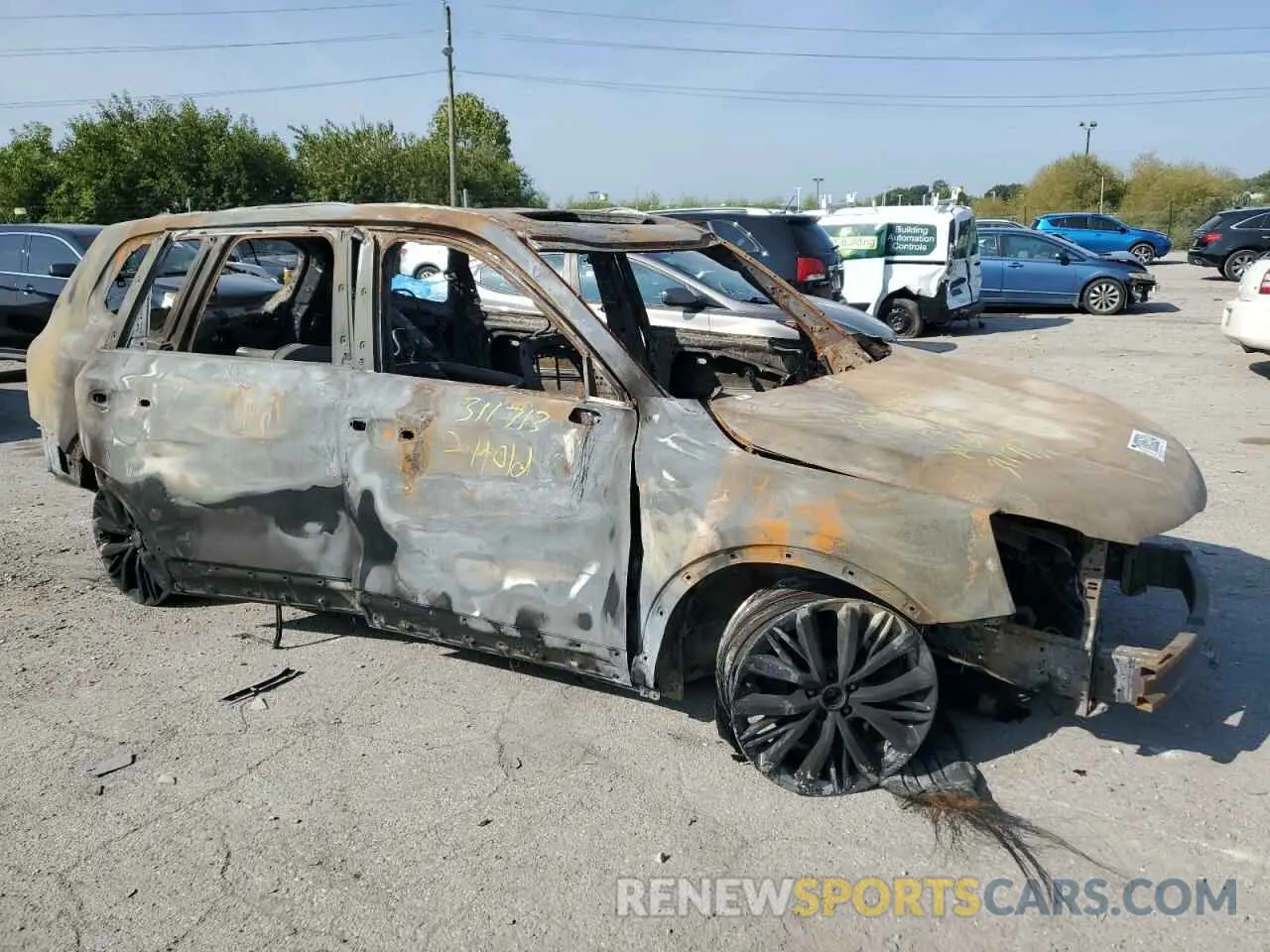 4 fotografías del automóvil dañado 5XYP54HC2NG311713 KIA TELLURIDE 2022