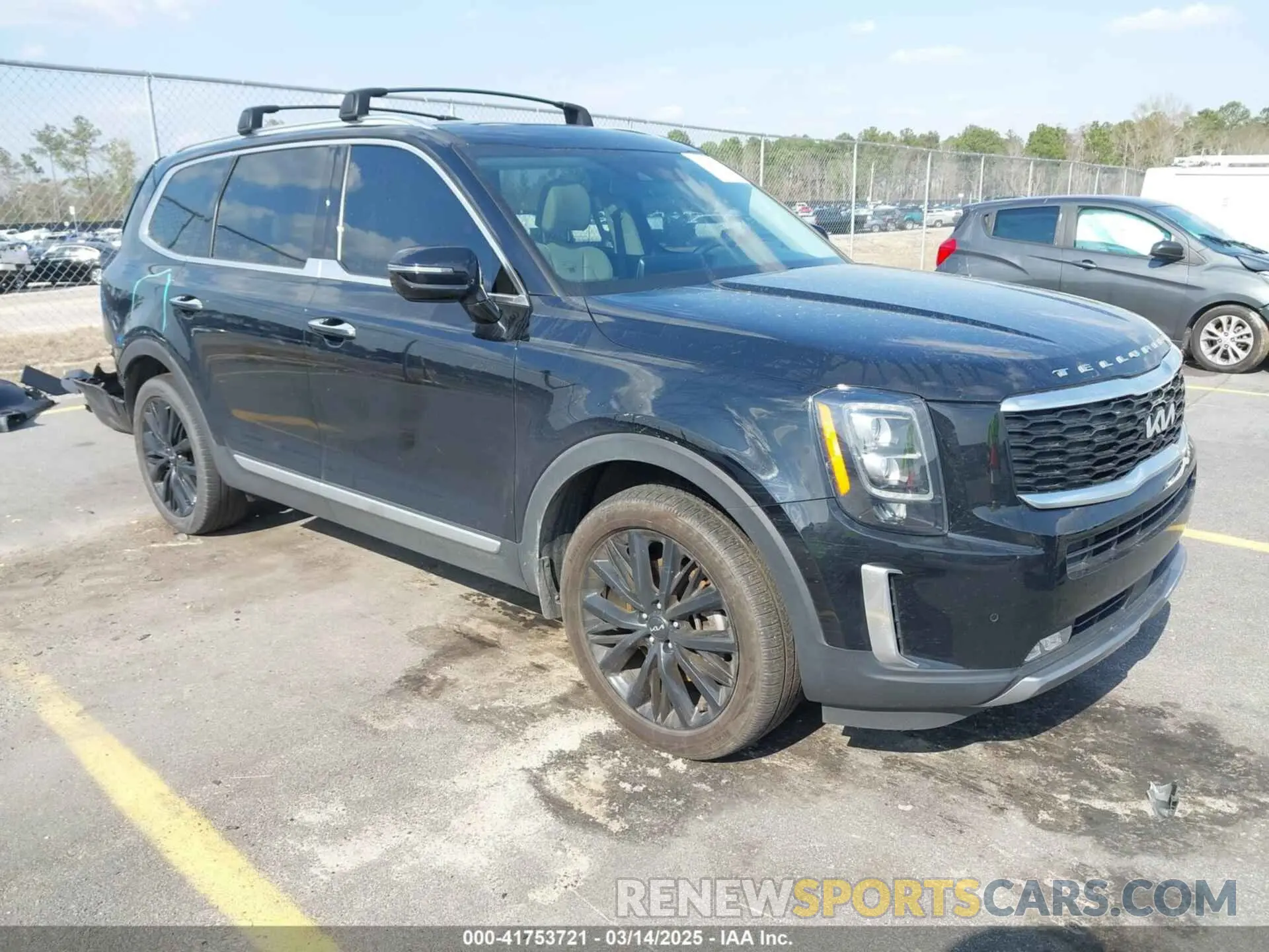 1 fotografías del automóvil dañado 5XYP54HC4NG218529 KIA TELLURIDE 2022