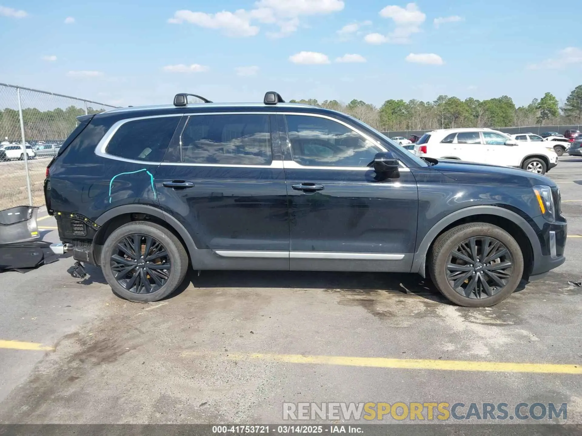 14 fotografías del automóvil dañado 5XYP54HC4NG218529 KIA TELLURIDE 2022