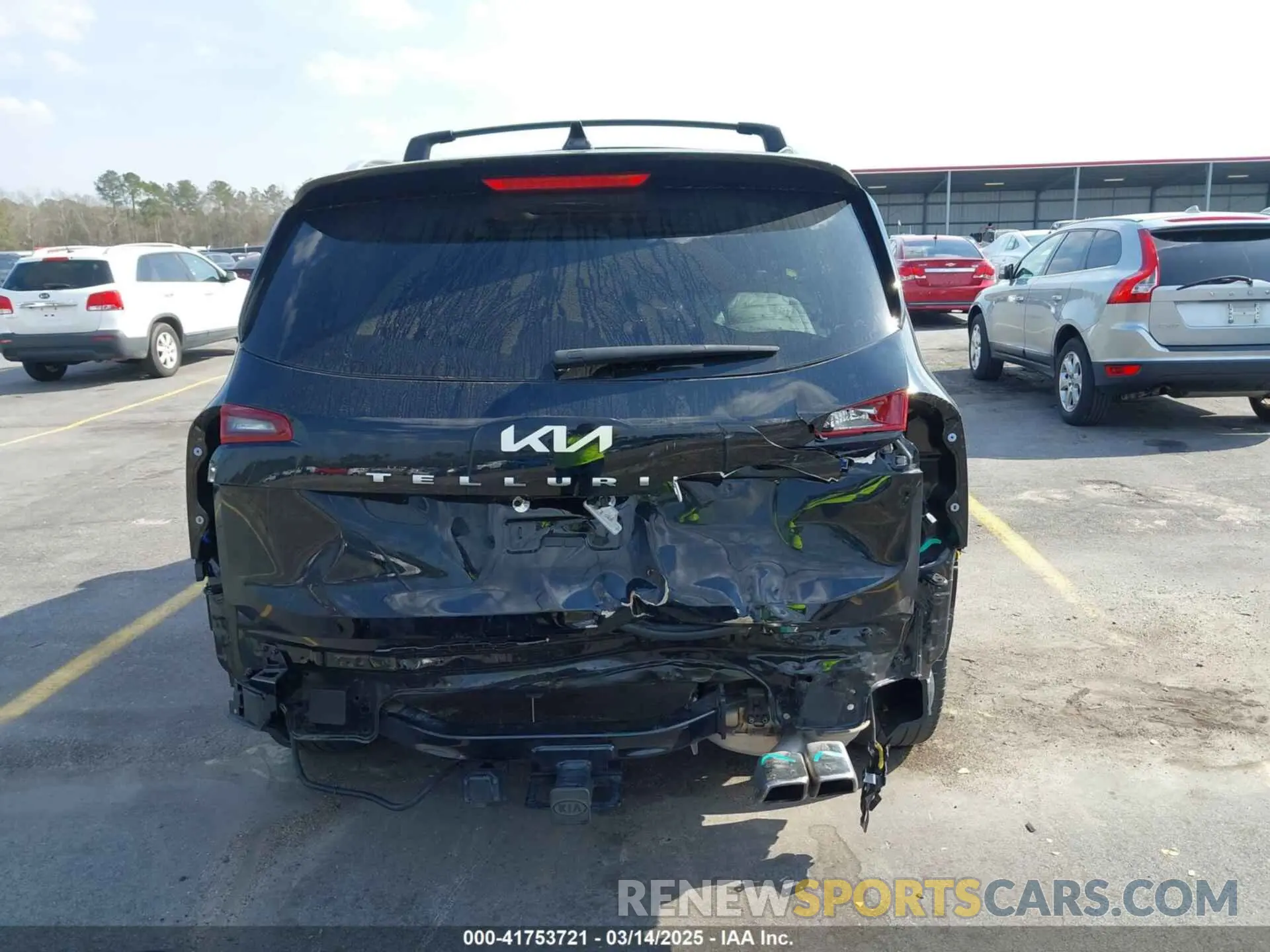 17 fotografías del automóvil dañado 5XYP54HC4NG218529 KIA TELLURIDE 2022