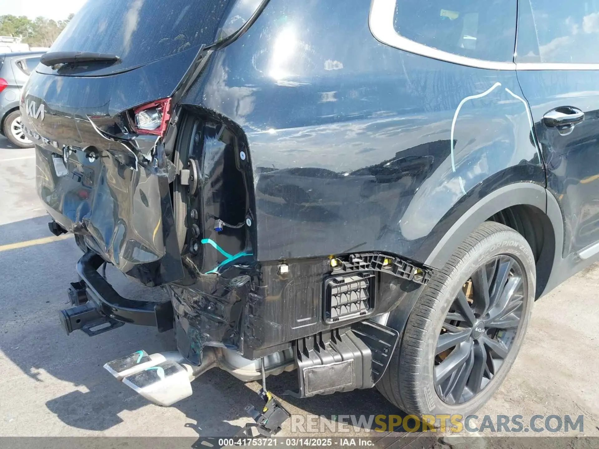 18 fotografías del automóvil dañado 5XYP54HC4NG218529 KIA TELLURIDE 2022