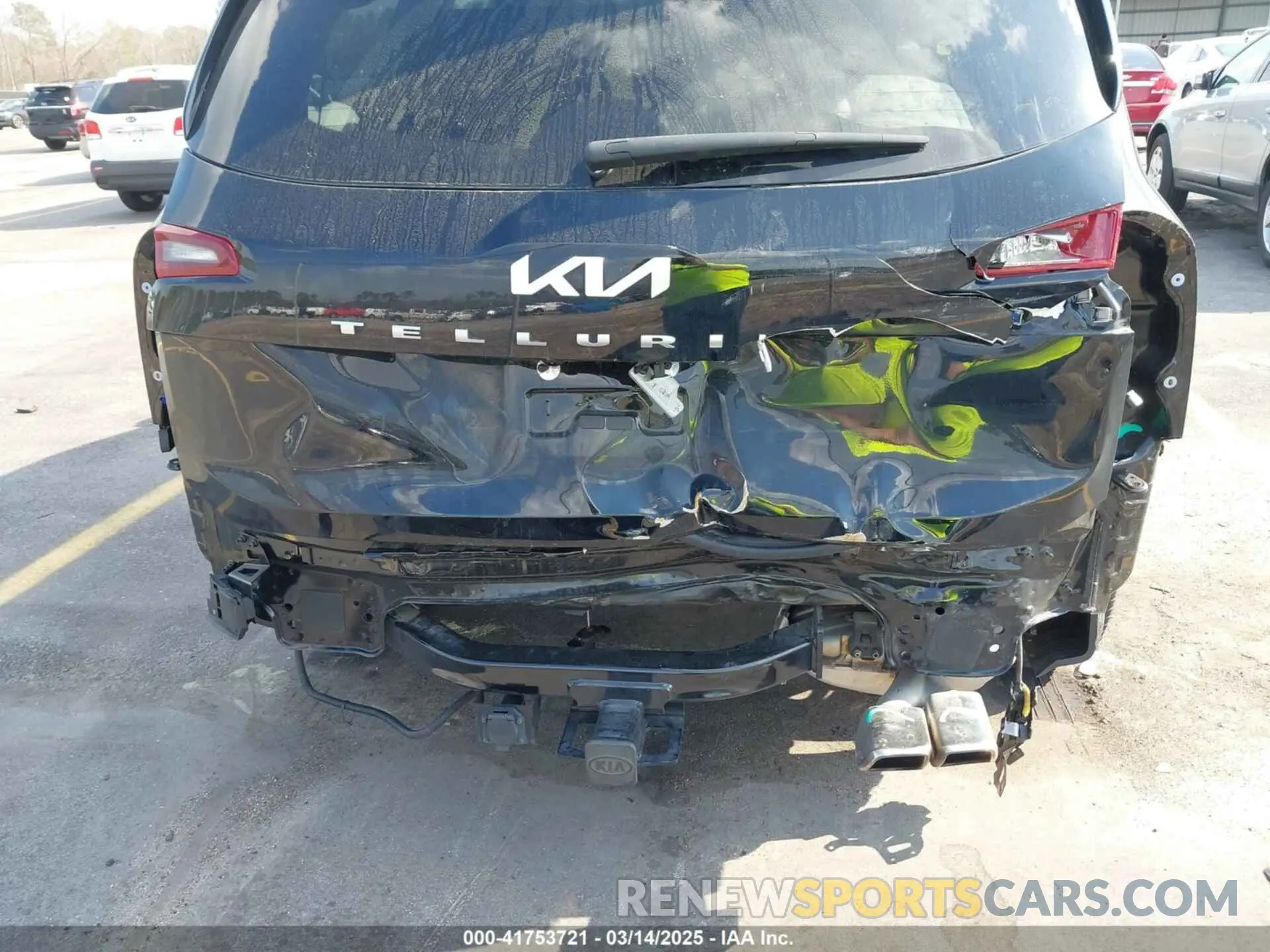 6 fotografías del automóvil dañado 5XYP54HC4NG218529 KIA TELLURIDE 2022