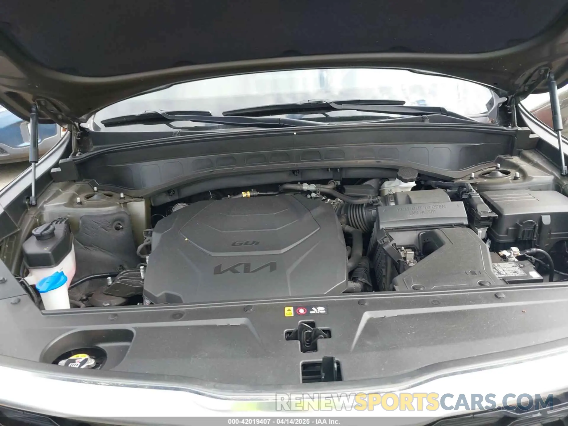 10 fotografías del automóvil dañado 5XYP54HC4NG271392 KIA TELLURIDE 2022