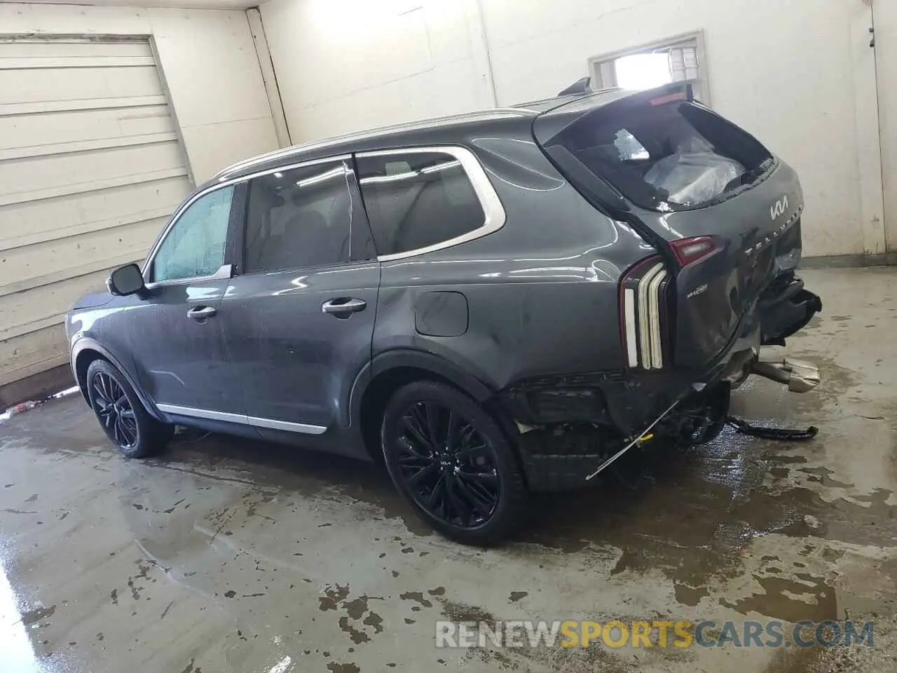 2 fotografías del automóvil dañado 5XYP54HC7NG276084 KIA TELLURIDE 2022