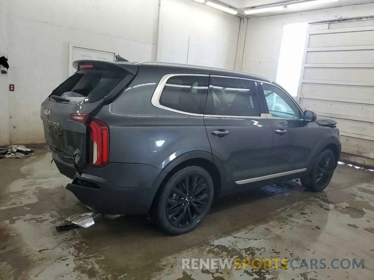 3 fotografías del automóvil dañado 5XYP54HC7NG276084 KIA TELLURIDE 2022