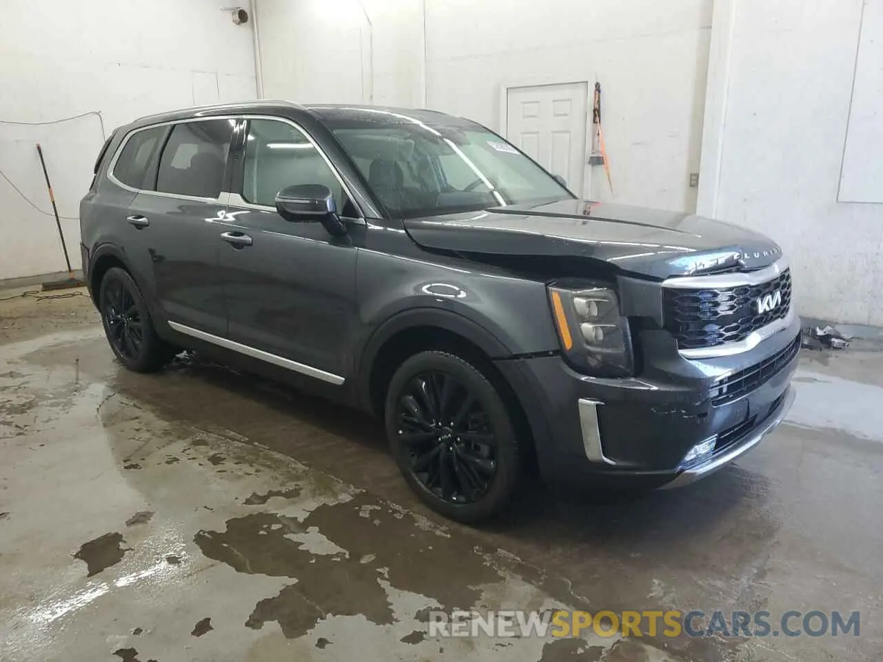 4 fotografías del automóvil dañado 5XYP54HC7NG276084 KIA TELLURIDE 2022
