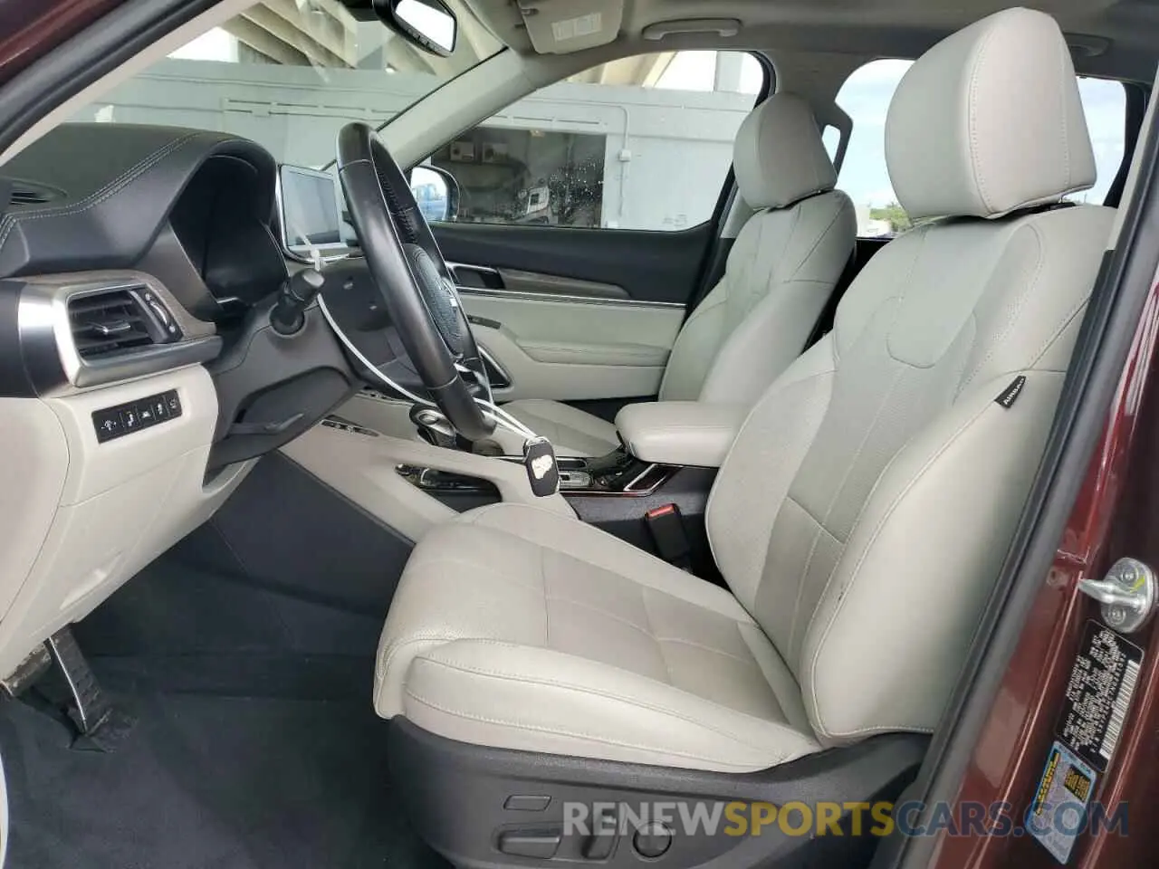 7 fotografías del automóvil dañado 5XYP54HC7NG281592 KIA TELLURIDE 2022