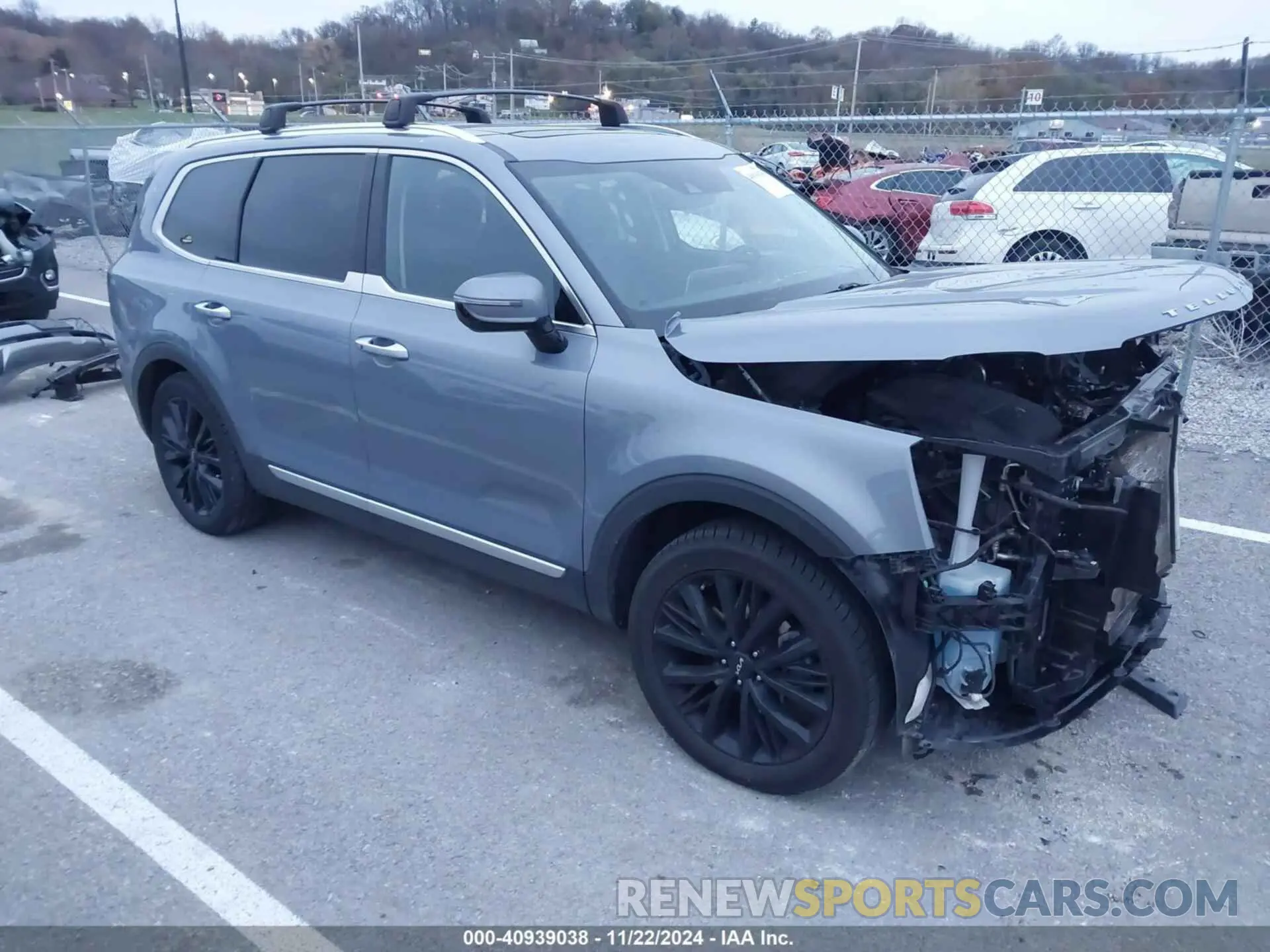 1 fotografías del automóvil dañado 5XYP54HC8NG243157 KIA TELLURIDE 2022