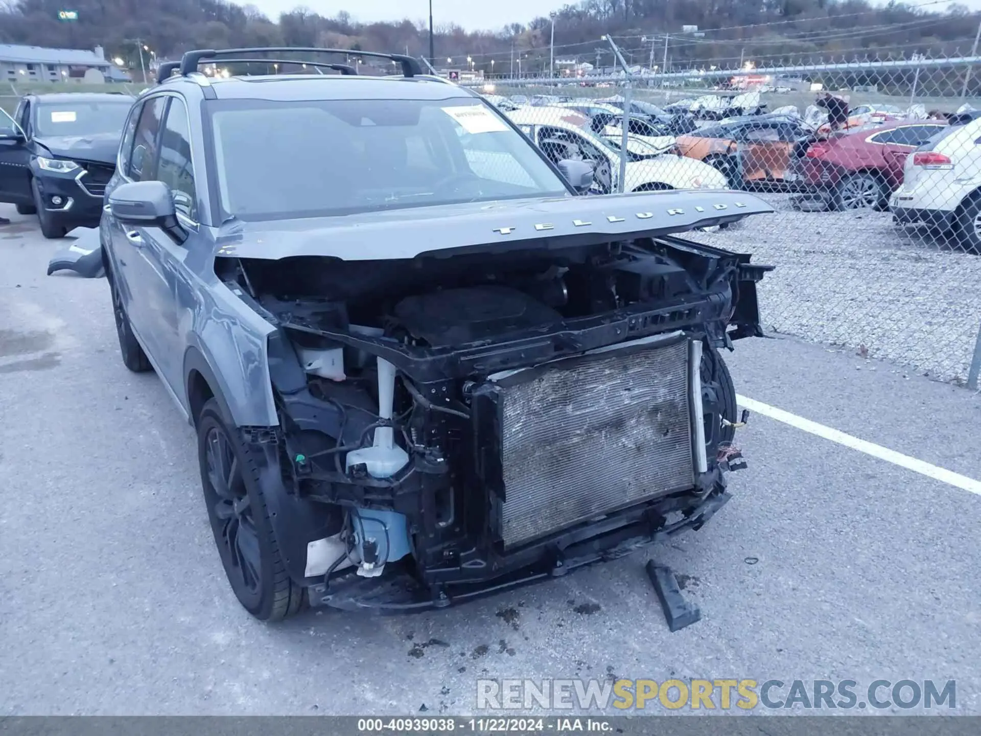 6 fotografías del automóvil dañado 5XYP54HC8NG243157 KIA TELLURIDE 2022