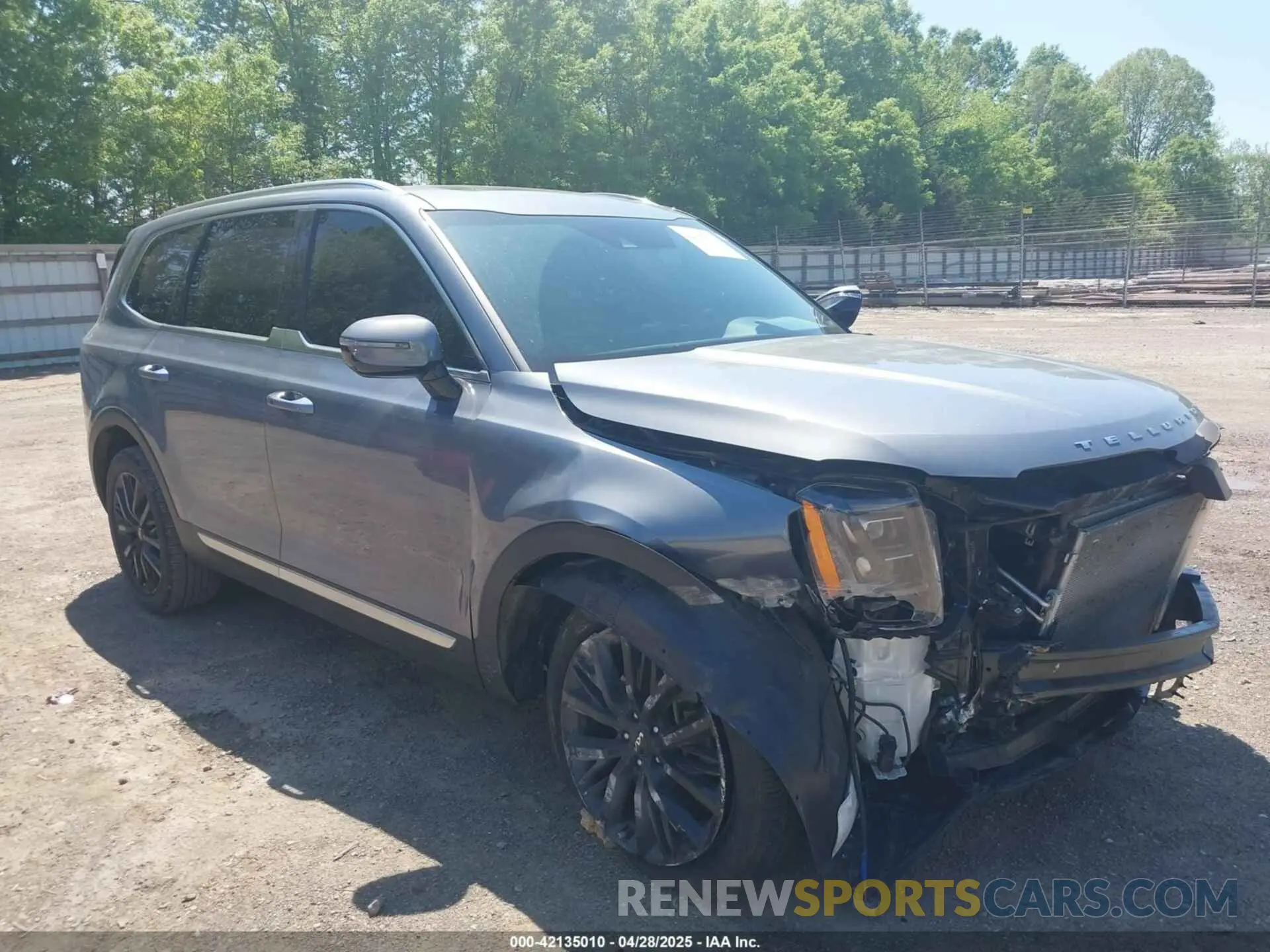 1 fotografías del automóvil dañado 5XYP54HC8NG290821 KIA TELLURIDE 2022