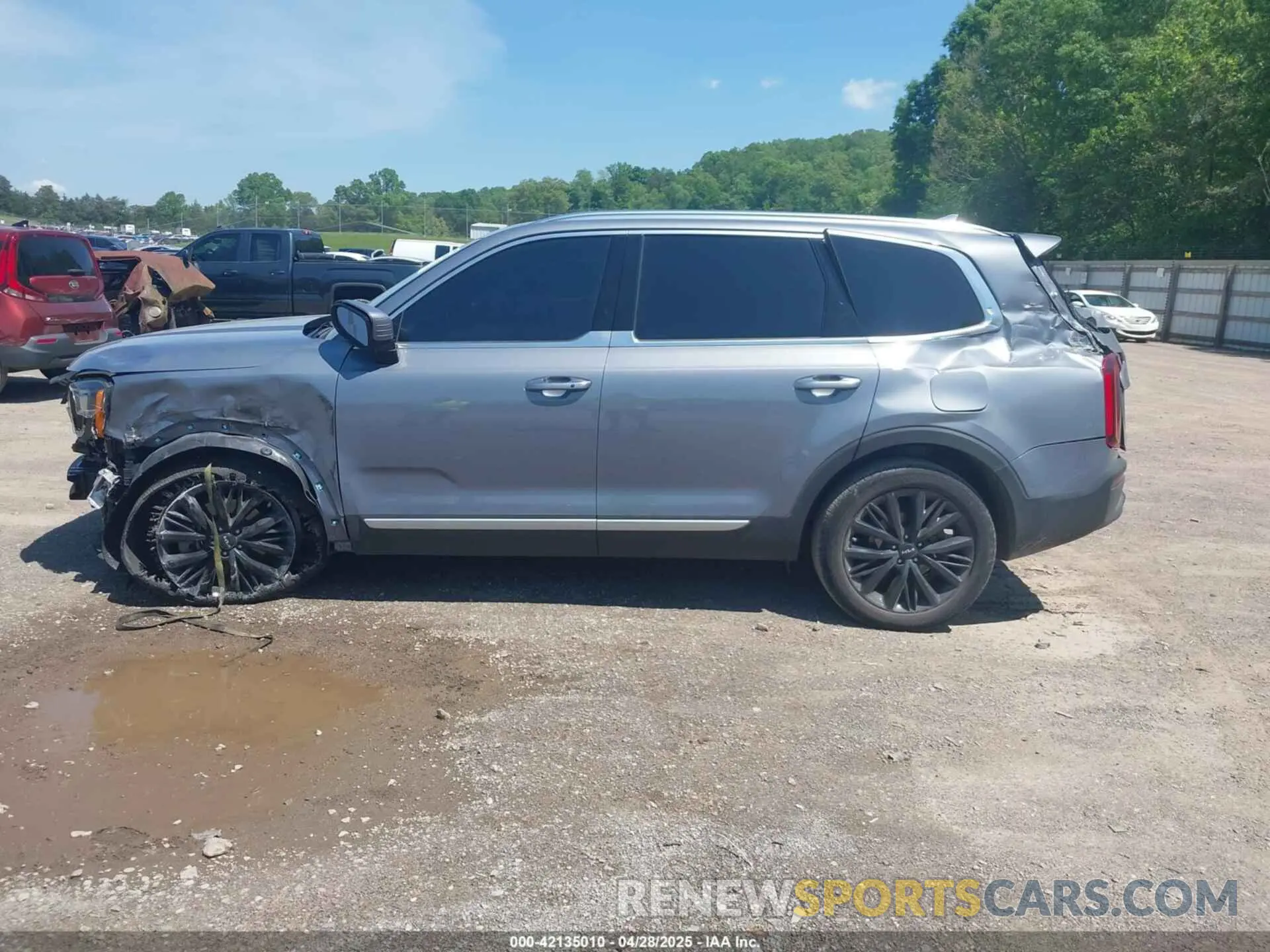 15 fotografías del automóvil dañado 5XYP54HC8NG290821 KIA TELLURIDE 2022