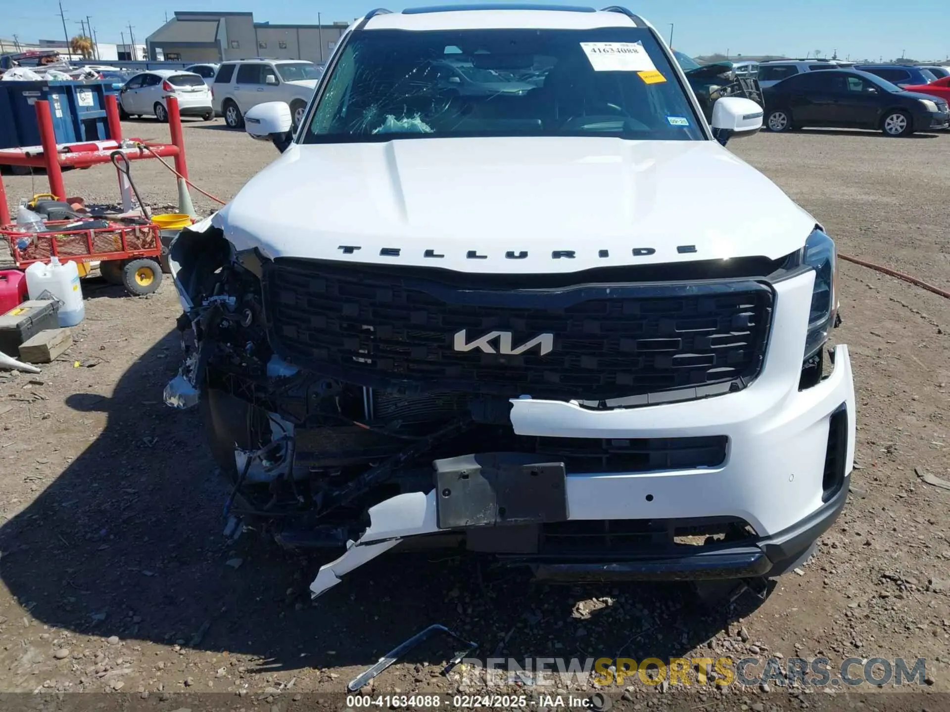 12 fotografías del automóvil dañado 5XYP5DHC0NG275634 KIA TELLURIDE 2022