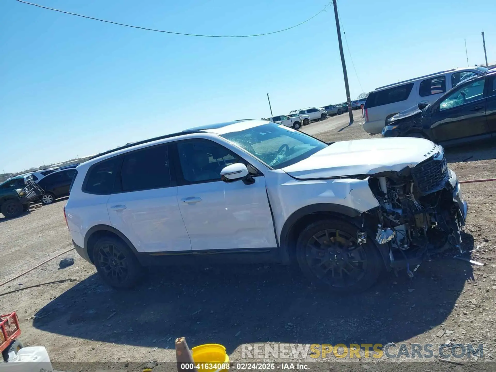 13 fotografías del automóvil dañado 5XYP5DHC0NG275634 KIA TELLURIDE 2022