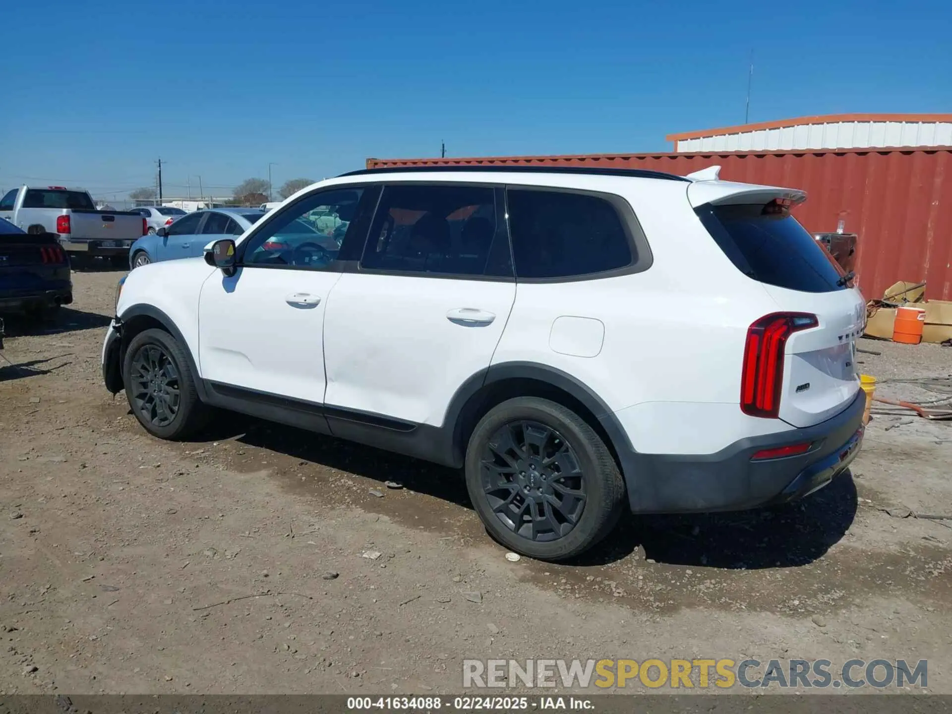 3 fotografías del automóvil dañado 5XYP5DHC0NG275634 KIA TELLURIDE 2022