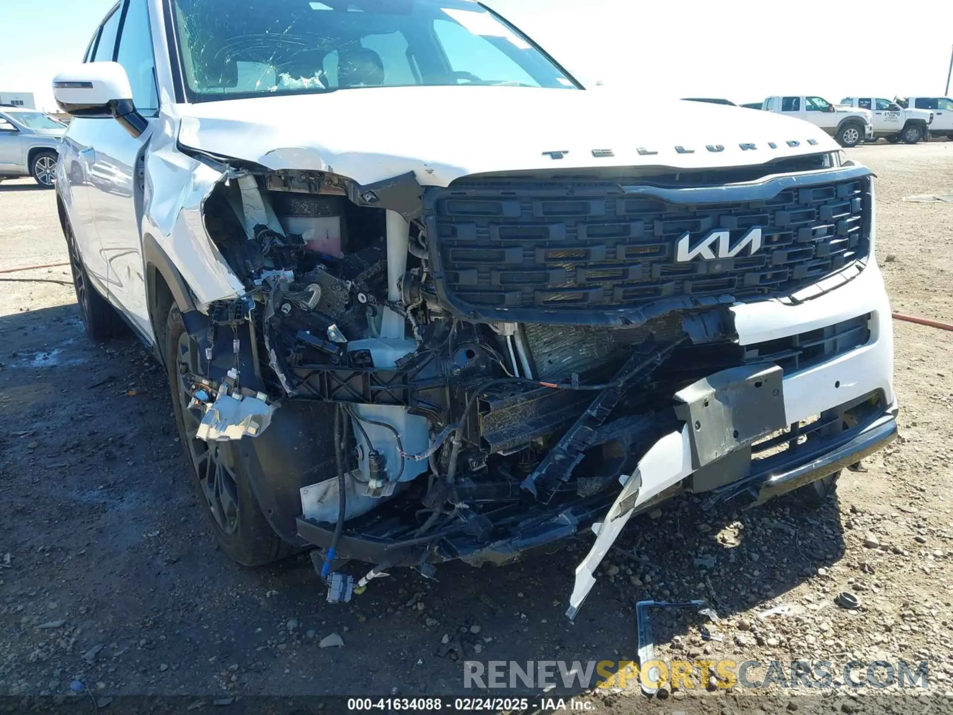 6 fotografías del automóvil dañado 5XYP5DHC0NG275634 KIA TELLURIDE 2022