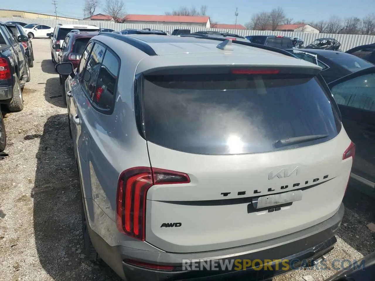 6 fotografías del automóvil dañado 5XYP5DHC1NG199177 KIA TELLURIDE 2022