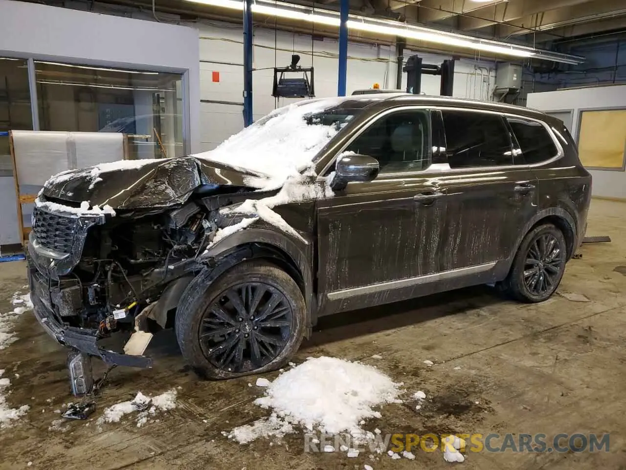 1 fotografías del automóvil dañado 5XYP5DHC2NG235782 KIA TELLURIDE 2022
