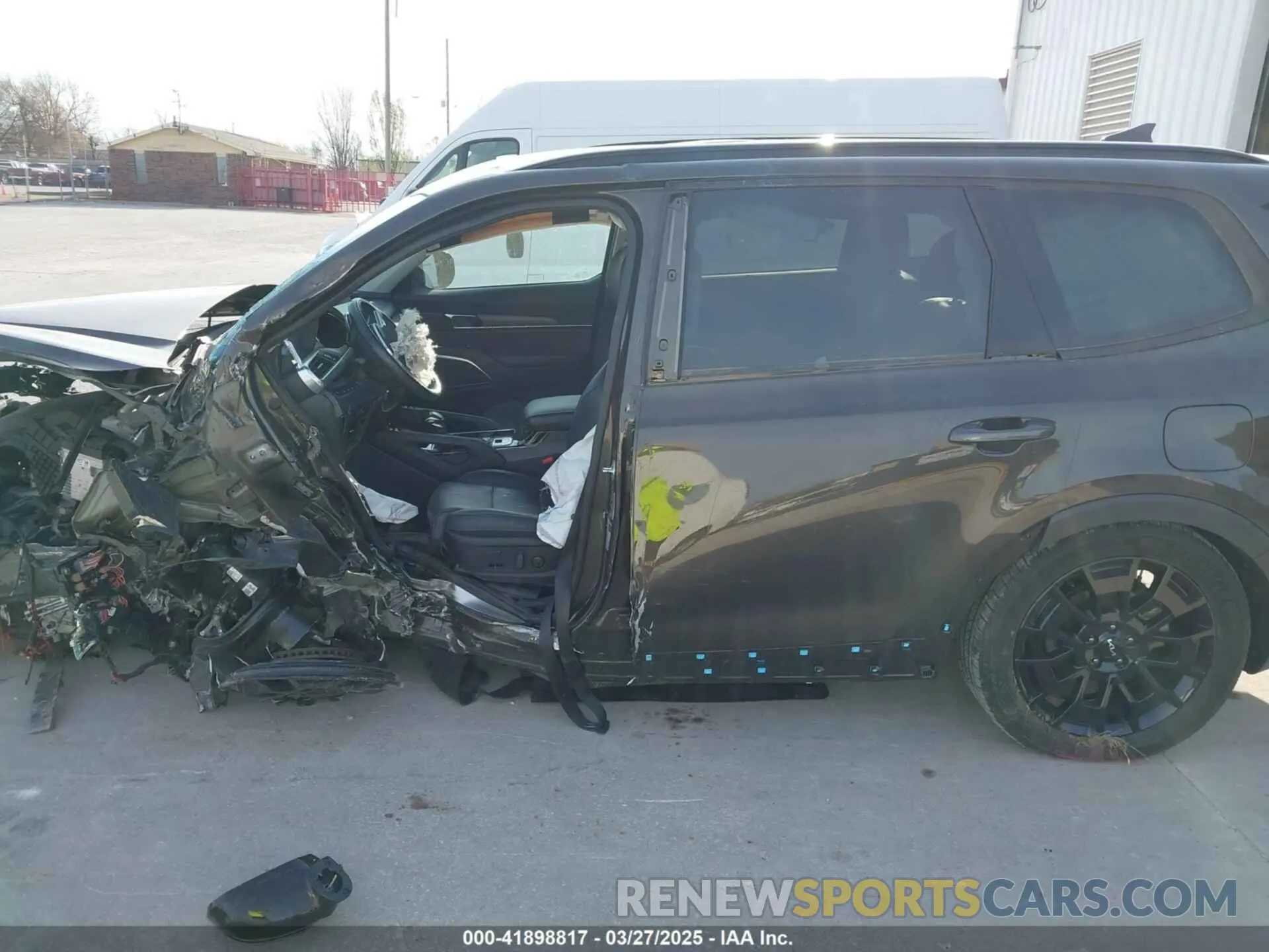 14 fotografías del automóvil dañado 5XYP5DHC2NG294489 KIA TELLURIDE 2022