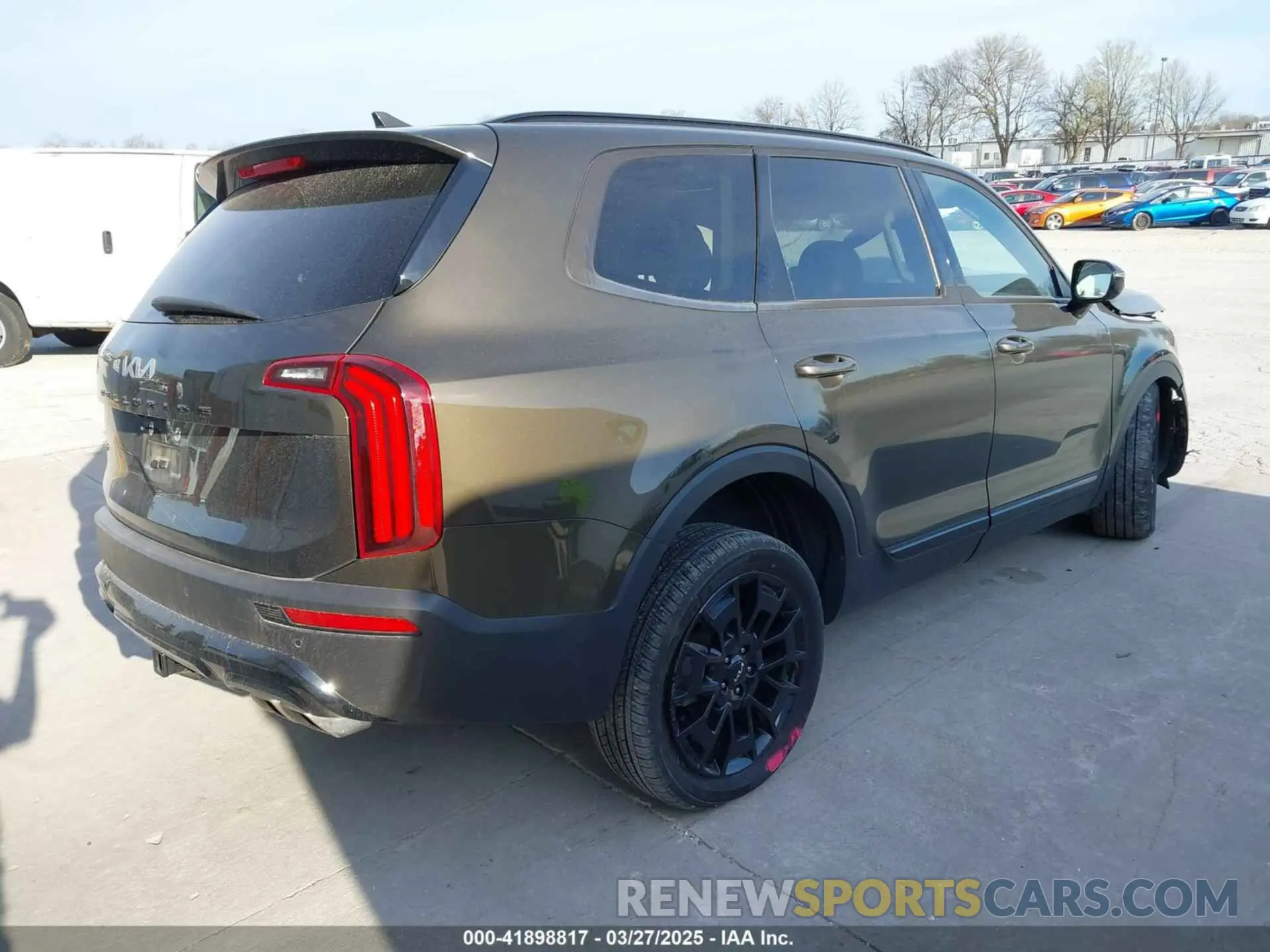 4 fotografías del automóvil dañado 5XYP5DHC2NG294489 KIA TELLURIDE 2022