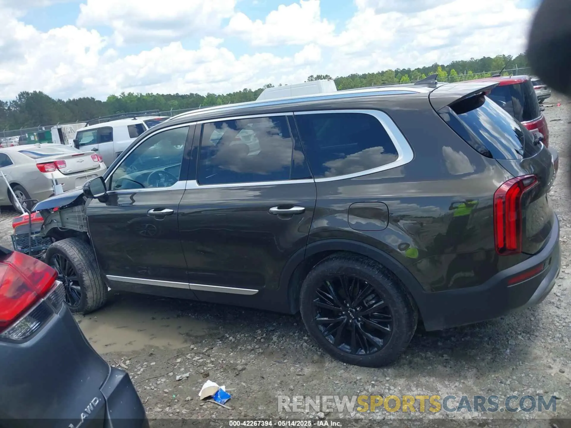 14 fotografías del automóvil dañado 5XYP5DHC3NG306763 KIA TELLURIDE 2022
