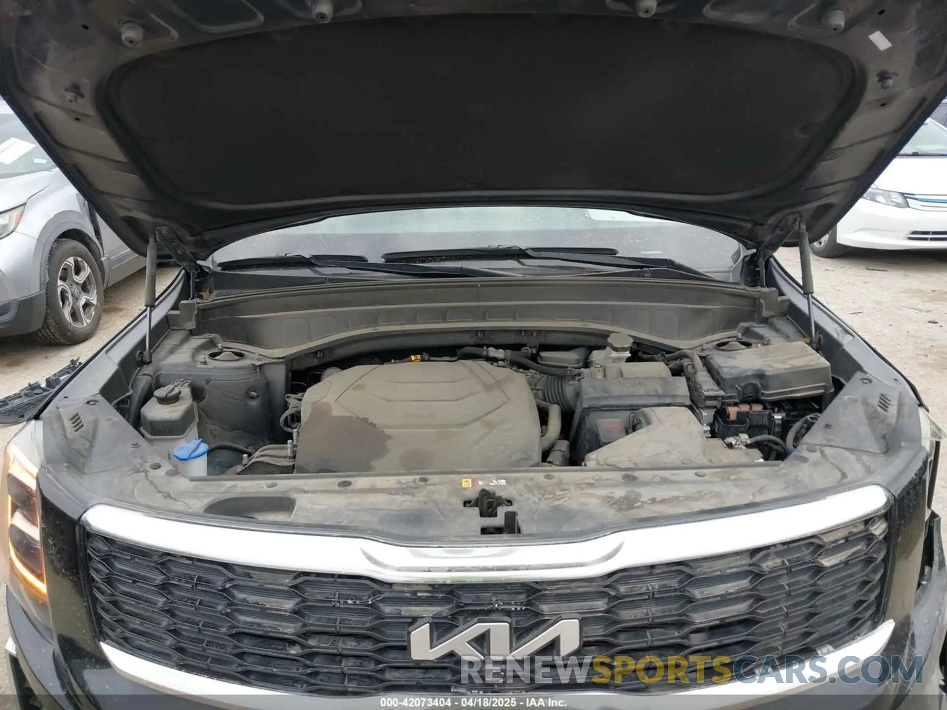 10 fotografías del automóvil dañado 5XYP5DHC4NG249036 KIA TELLURIDE 2022