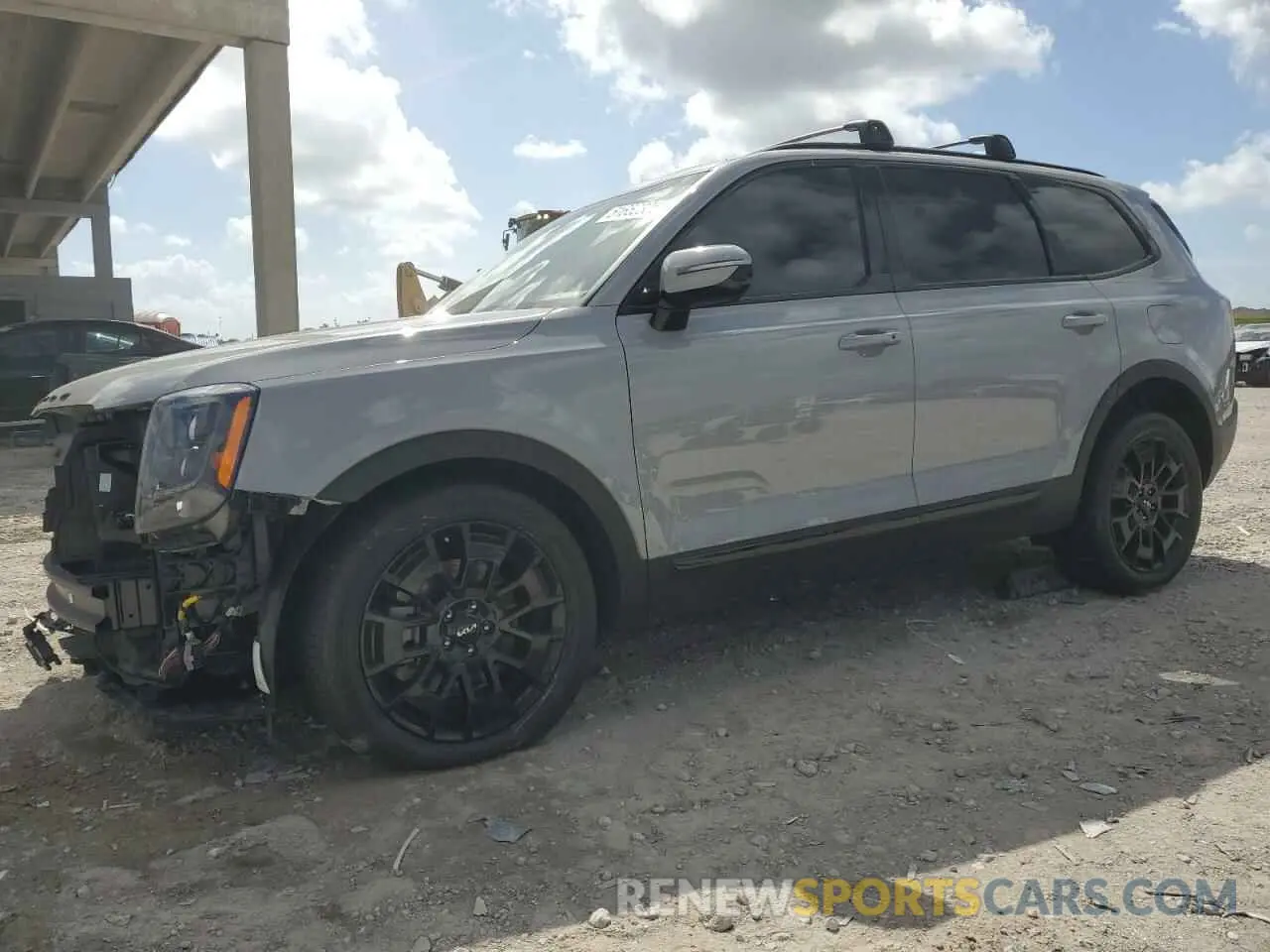 1 fotografías del automóvil dañado 5XYP5DHC4NG297894 KIA TELLURIDE 2022