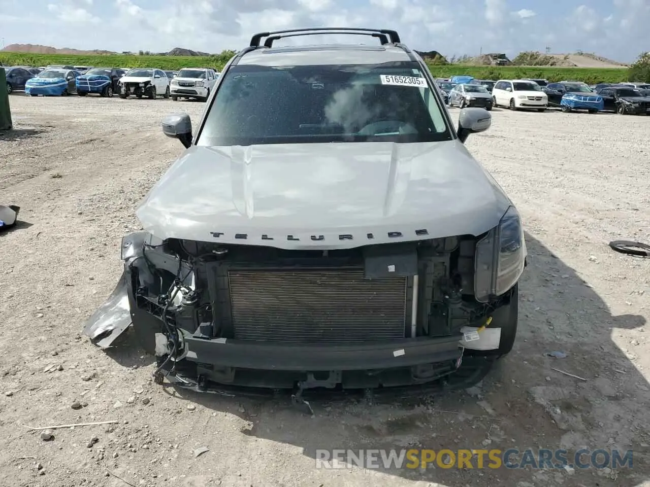 5 fotografías del automóvil dañado 5XYP5DHC4NG297894 KIA TELLURIDE 2022