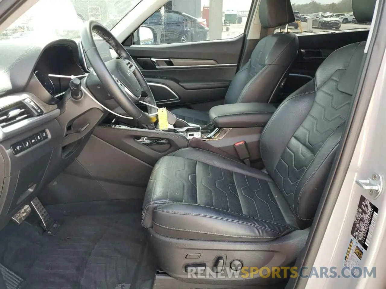 7 fotografías del automóvil dañado 5XYP5DHC4NG297894 KIA TELLURIDE 2022