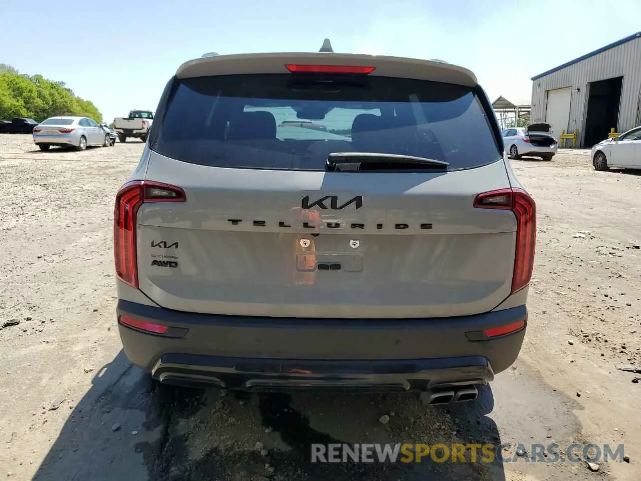 6 fotografías del automóvil dañado 5XYP5DHC5NG194998 KIA TELLURIDE 2022
