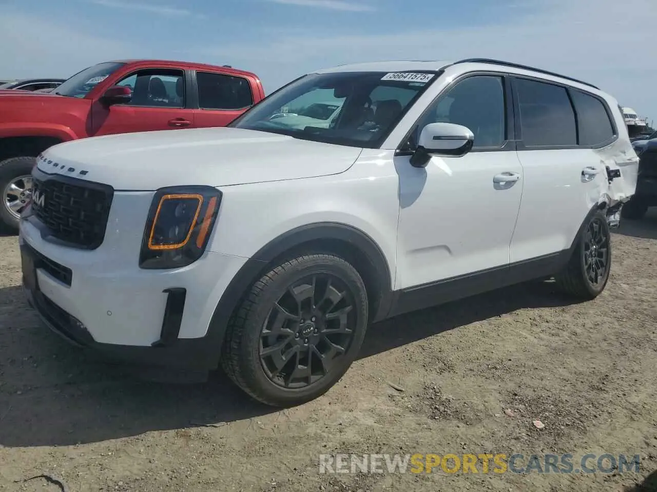 1 fotografías del automóvil dañado 5XYP5DHC7NG242551 KIA TELLURIDE 2022