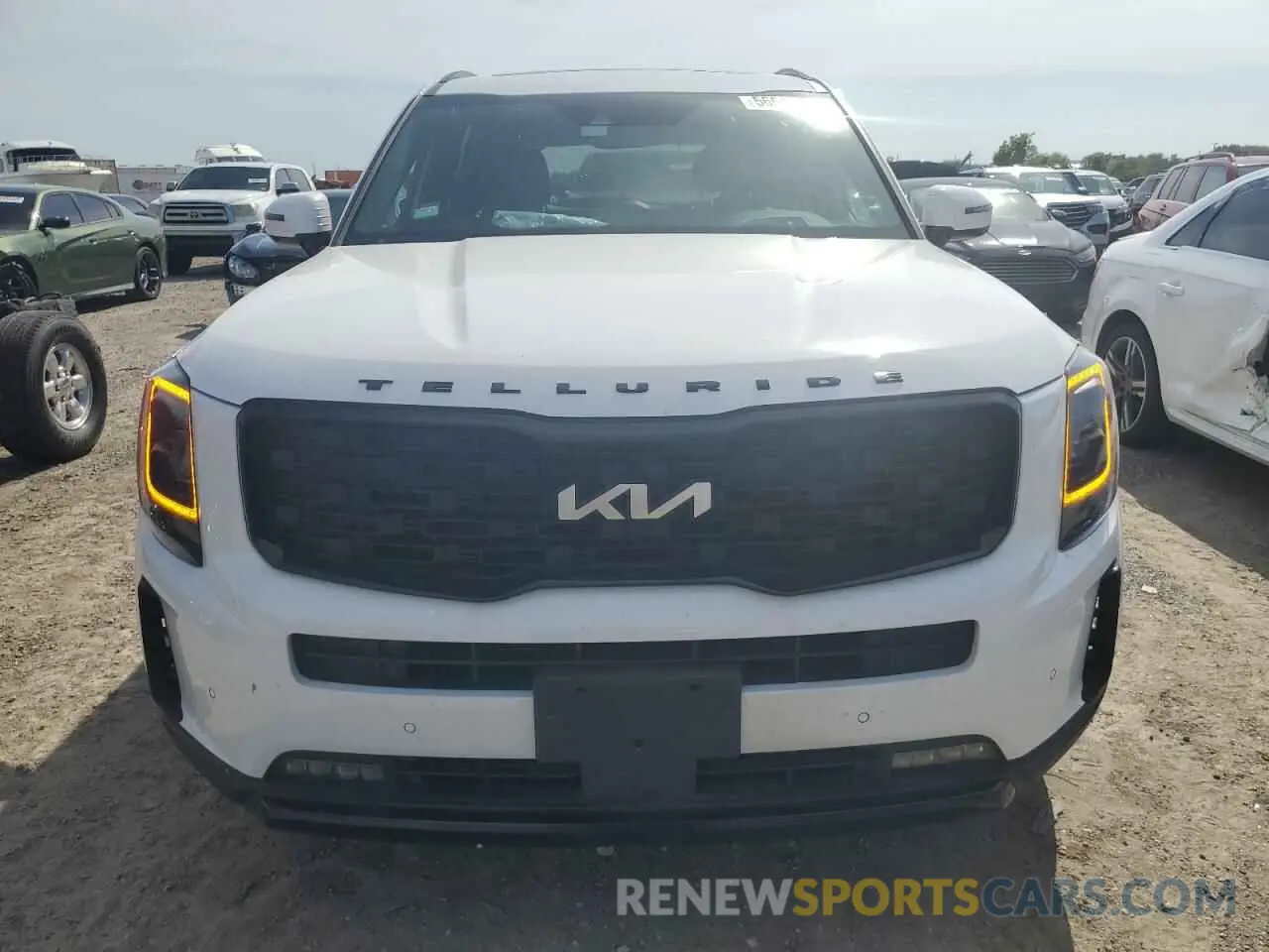 5 fotografías del automóvil dañado 5XYP5DHC7NG242551 KIA TELLURIDE 2022