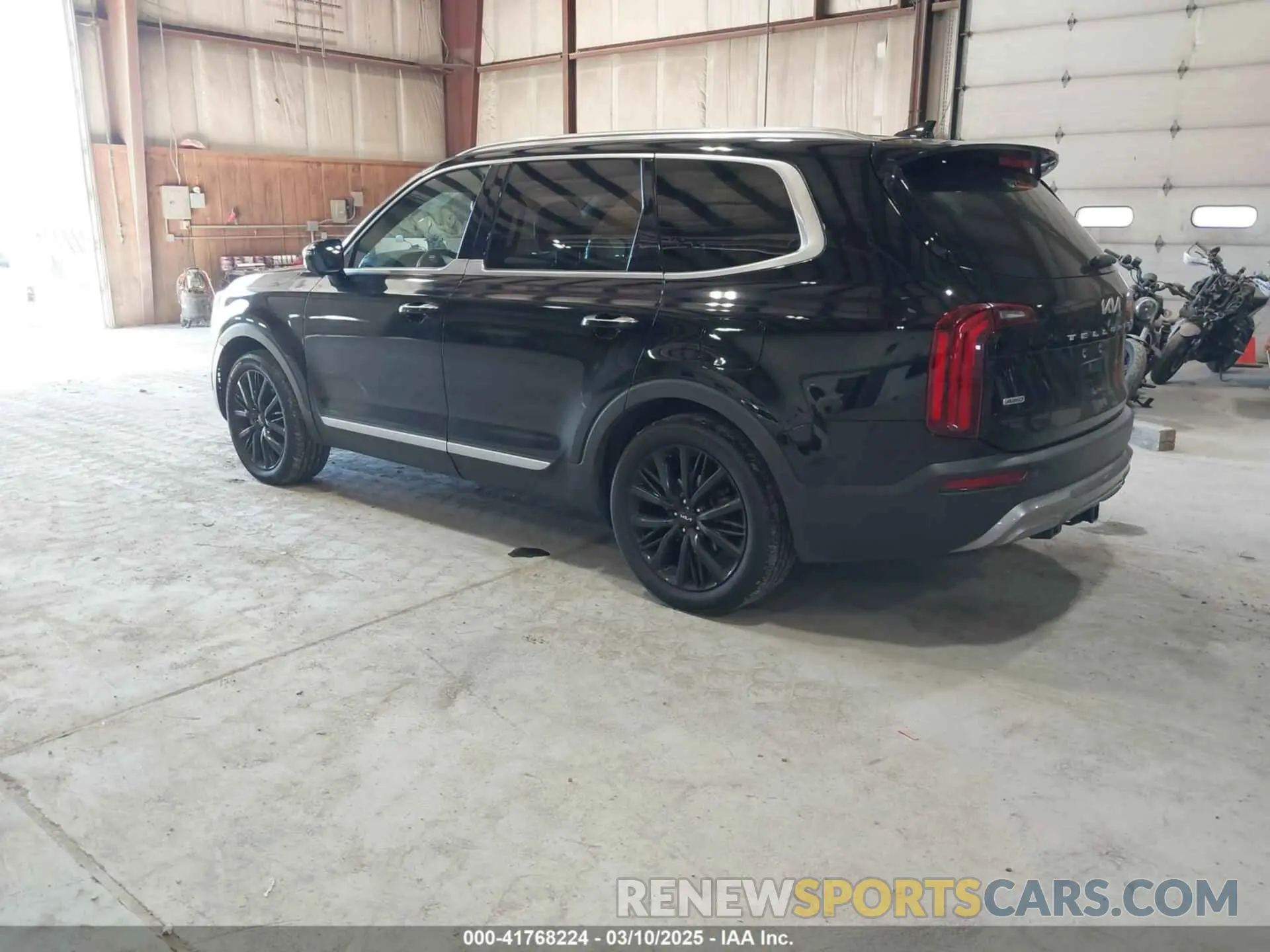3 fotografías del automóvil dañado 5XYP5DHC8NG199158 KIA TELLURIDE 2022