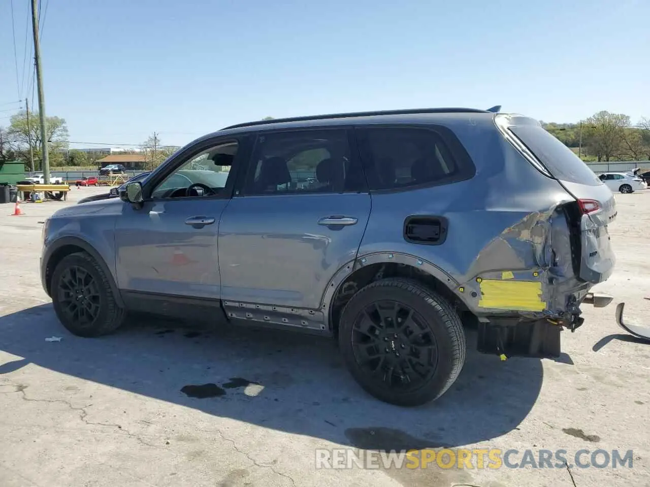2 fotografías del automóvil dañado 5XYP5DHC8NG295985 KIA TELLURIDE 2022