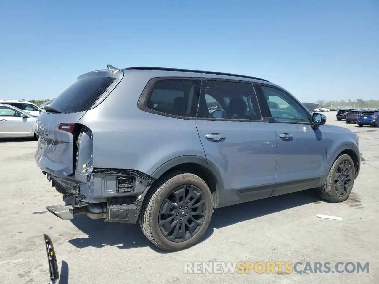 3 fotografías del automóvil dañado 5XYP5DHC8NG295985 KIA TELLURIDE 2022