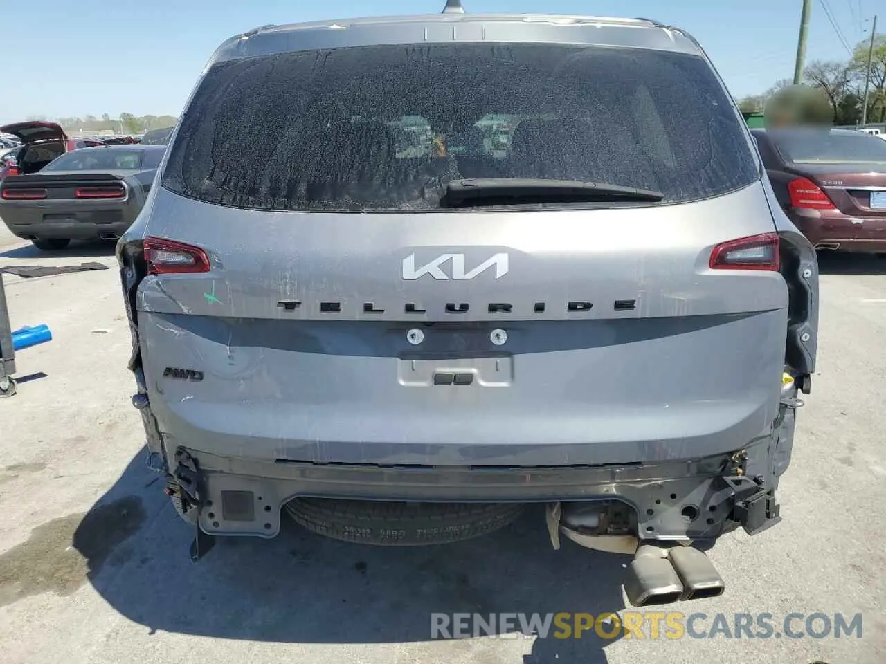 6 fotografías del automóvil dañado 5XYP5DHC8NG295985 KIA TELLURIDE 2022