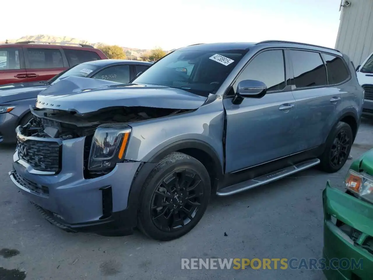 1 fotografías del automóvil dañado 5XYP5DHC9NG284252 KIA TELLURIDE 2022