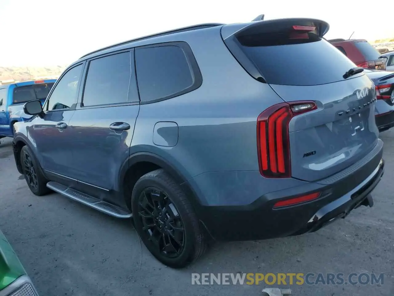 2 fotografías del automóvil dañado 5XYP5DHC9NG284252 KIA TELLURIDE 2022