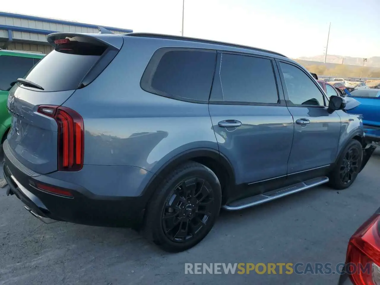3 fotografías del automóvil dañado 5XYP5DHC9NG284252 KIA TELLURIDE 2022
